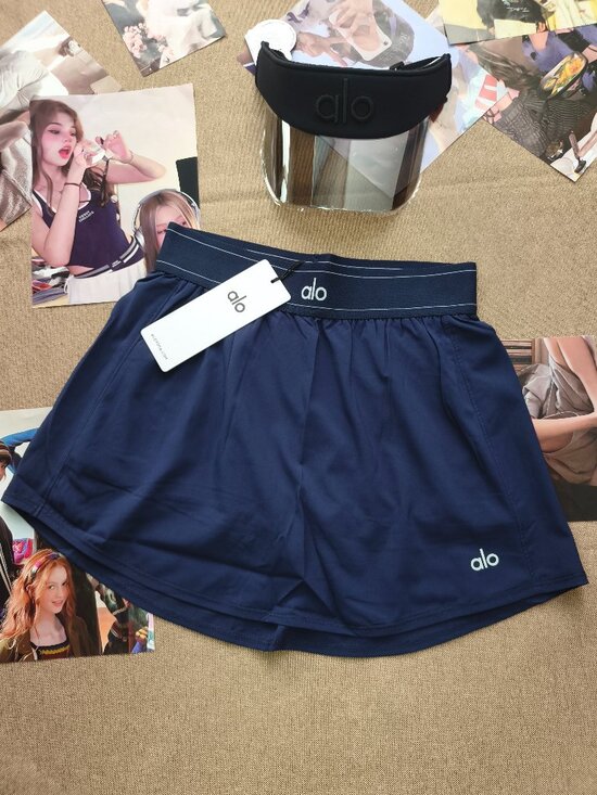 ALO Yoga Dresses & Skirts - Alo Yoga Navy Blue Match Point Skirt🔵 - Sporty, Tennis and Vacation Favorite🛫